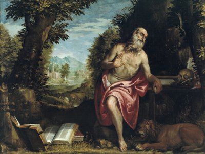 San Girolamo nel Deserto da Workshop of Veronese