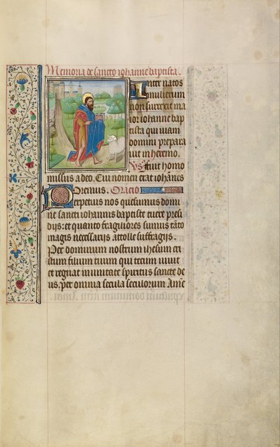 San Giovanni Battista da Workshop of Willem Vrelant