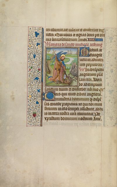 San Michele e il Drago da Workshop of Willem Vrelant