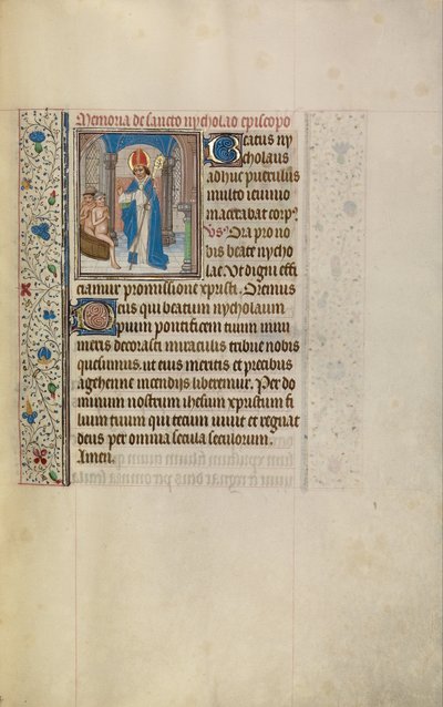 San Nicola che salva tre giovani da una vasca da Workshop of Willem Vrelant
