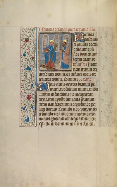 Santi Pietro e Paolo da Workshop of Willem Vrelant