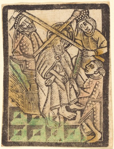 Cristo incoronato di spine, 1470-1480 da Workshop of the Master of the