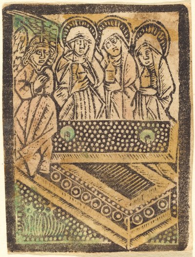 Le tre Marie al sepolcro, 1470-1480 da Workshop of the Master of the