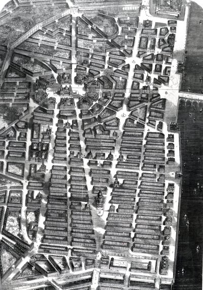 Una visione della Città di Londra, costruita sul piano lasciato da Sir Christopher Wren, disegnata sotto la direzione di Mr Godwin, pubblicata in 