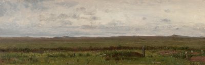 Tombe dei viaggiatori, Fort Kearny, Nebraska da Worthington Whittredge