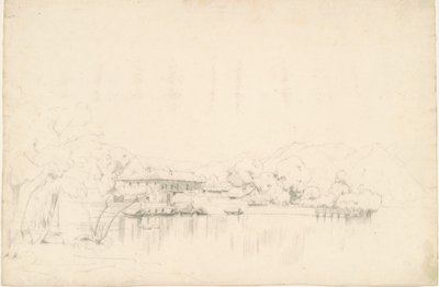 Case sul lago da Worthington Whittredge
