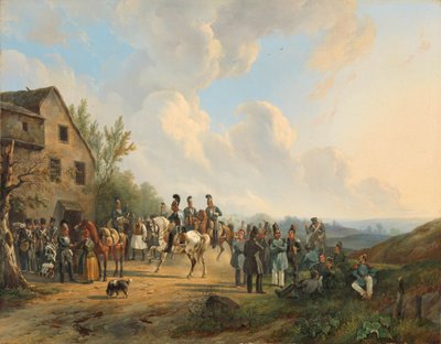 Scena dalla Campagna dei Dieci Giorni contro la Rivolta Belga, agosto 1831 da Wouter  Verschuur