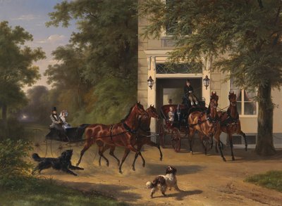August Belmont e Isabel Perry da Wouterus Verschuur