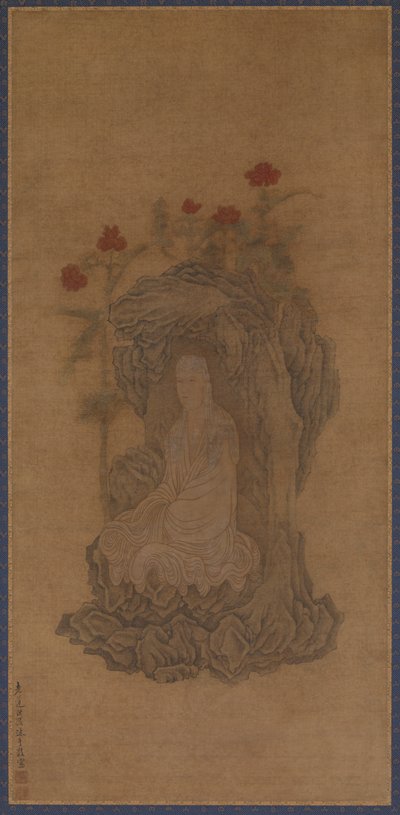 Guanyin in abito bianco da Wu Bin