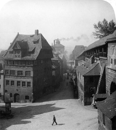 Casa di Albrecht Dürer, Norimberga, Germania da Wurthle and Sons