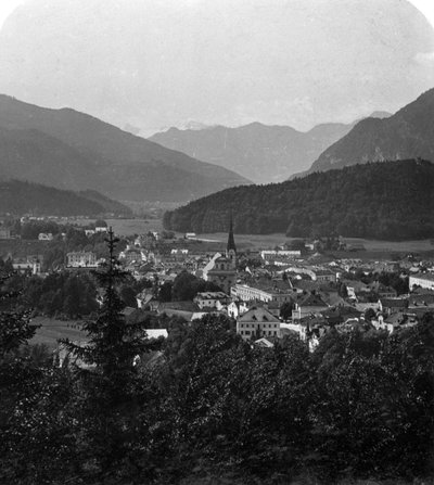 Bad Ischl, ai piedi del Hoher Dachstein, Salzkammergut, Austria da Wurthle and Sons