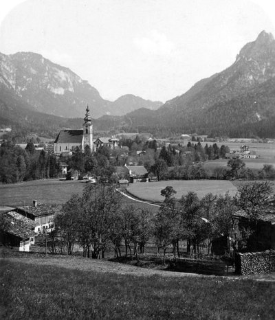 Bad Reichenhall e Grossgmain, Germania e Austria, c1900s da Wurthle and Sons