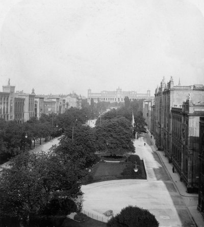 Maximilianstrasse, Monaco di Baviera, Germania, c1900s da Wurthle and Sons