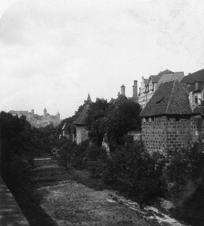 Castello di Norimberga, Norimberga, Germania, c. 1900 da Wurthle and Sons