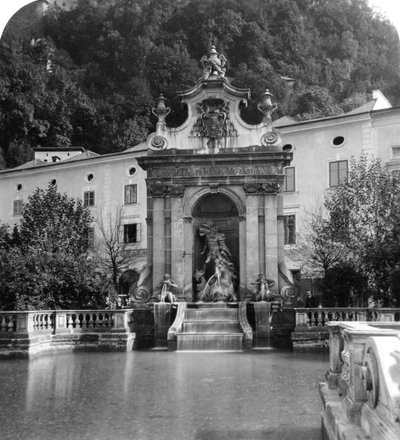 Pferdeschwemme, Salisburgo, Austria da Wurthle and Sons