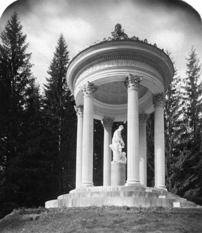 Il Tempio di Venere, Palazzo di Linderhof, Baviera, Germania, c1900 da Wurthle and Sons