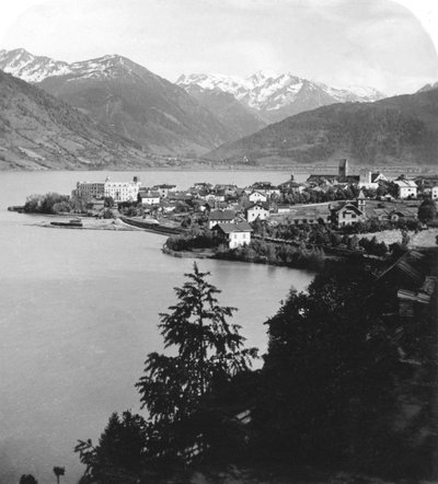 Zell am See, Salisburgo, Austria, primi anni del 