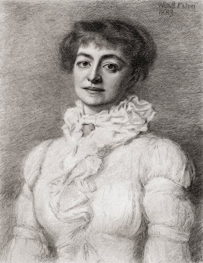 Helena Modjeska, da The Century Illustrated Monthly Magazine, pubblicato nel 1884 da Wyatt Eaton
