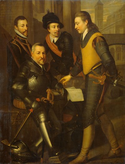 Ritratto di gruppo dei quattro fratelli di Guglielmo I, Principe d