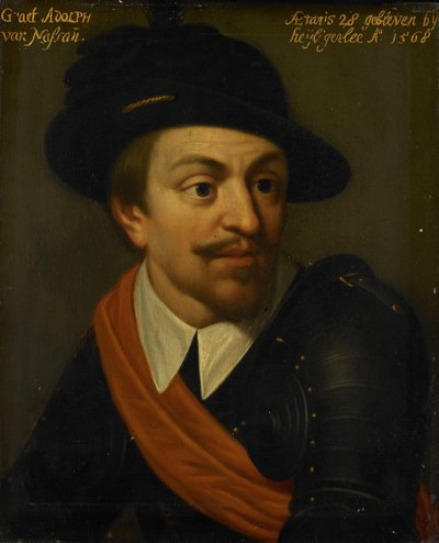 Ritratto di Adolf, Conte di Nassau da Wybrand de Geest (I) (workshop of)