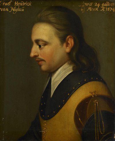 Ritratto di Hendrik, Conte di Nassau da Wybrand de Geest (I) (workshop of)