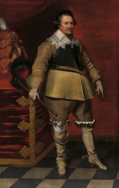 Ritratto di Ernst Casimir I, Conte di Nassau-Dietz da Wybrand de Geest (I)