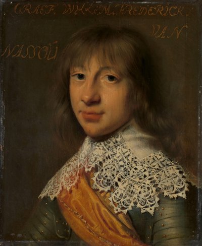 Ritratto di Guglielmo Federico, Conte di Nassau-Dietz da Wybrand de Geest (I)