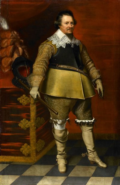Ritratto di Ernst Casimir I, conte di Nassau-Dietz da Wybrand de Geest