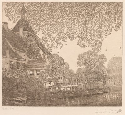 Foglie cadenti, Amersfoort da Wynand Otto Jan Nieuwenkamp
