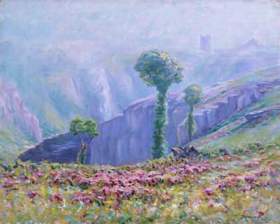 Nebbia estiva, Valle della Creuse, 1880-1940 da Wynford Dewhurst