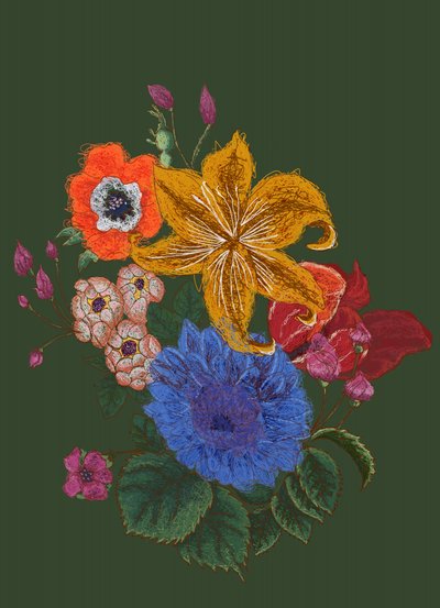 Bouquet floreale dai colori vivaci da XHOZUCAN