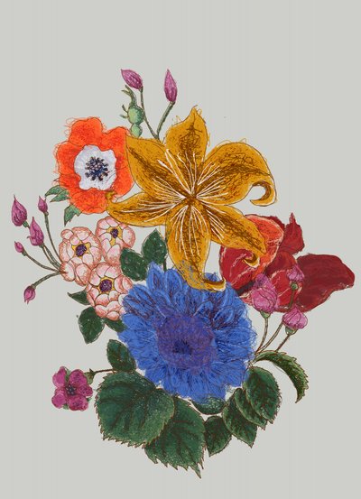 Bouquet floreale dai colori vivaci da XHOZUCAN