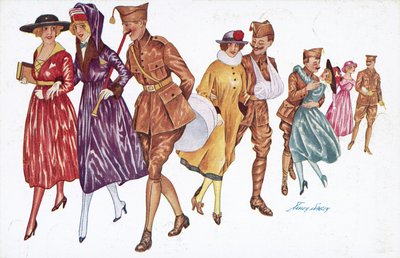Soldati e ragazze da Xavier Sager