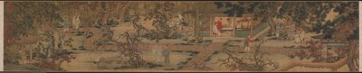 I Nove Anziani della Montagna della Fragranza, 1426-1452 da Xie Huan