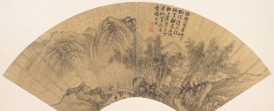 Paesaggio con figura da Xie Shichen