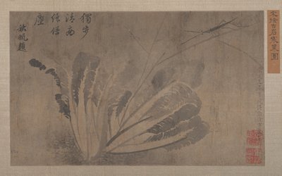 Cavolo e insetti da Xu Daoguang