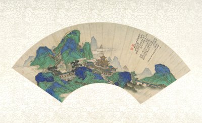 Palazzi degli Immortali, datato 1753 da Xu Yang