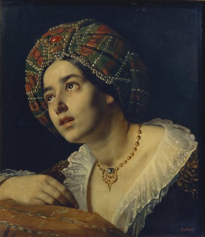 Una donna turca da Yakov Fyodorovich Kapkov