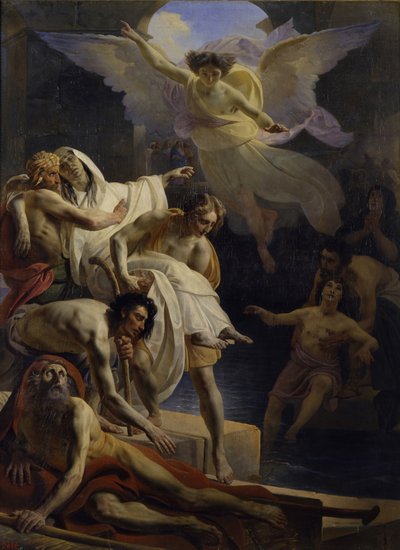 La guarigione alla piscina di Siloe da Yakov Fyodorovich Kapkov