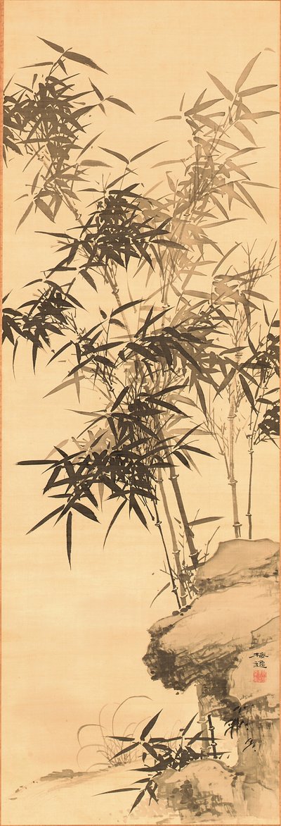 Bambù, prima del 1856 da Yamamoto Baiitsu