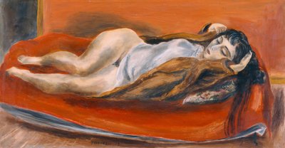 Donna reclinata da Yasuo Kuniyoshi
