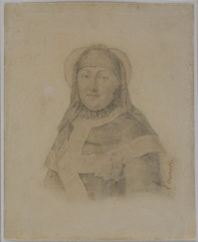 Caterina II in lutto, 1762 da Yefgraf Petrovich Chemesov