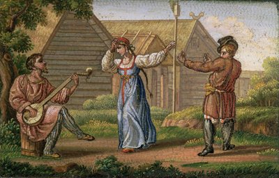 Danza russa, di Yegor Yakovlevich Vekler, c.1830 da Yegor Yakovlevich Vekler