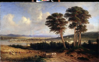 Veduta di Irkutsk da Yegor Yegorovich Meier