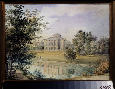 Veduta del palazzo Pavlovsk (San Pietroburgo) da Yegor Yegorovich Meier