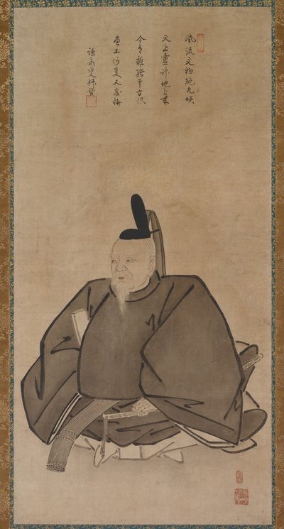 Ritratto di Sugawara Michizane, fine 1400 - inizio 1500 da Yōgetsu