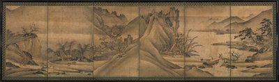 Paesaggio delle Quattro Stagioni, primi anni 1500 da Yi Sumun