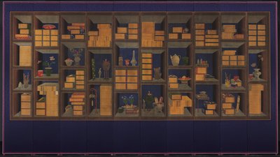 Libri e Accessori degli Studiosi da Yi Taek gyun (Korean