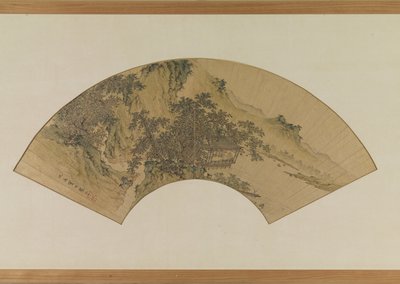 Studioso nel padiglione sul lungomare da Ying Qiu