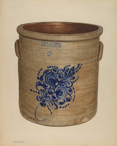 Vaso da Yolande Delasser